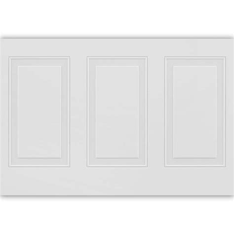1/4 in. D x 7-1/4 in. W x 96 in. L Glue-On Tongue and Groove White PVC Wainscoting Panel (3-Pack) Wainscot is a waterproof wainscot system for your wall panels. Protect against day to day damage with this beautiful wall system. 